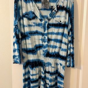 Tye dyed romper
